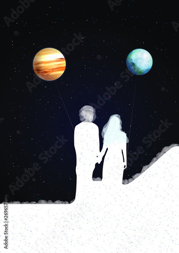Pareja Espacial