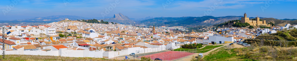 Incredible panorama of the city of Antequera