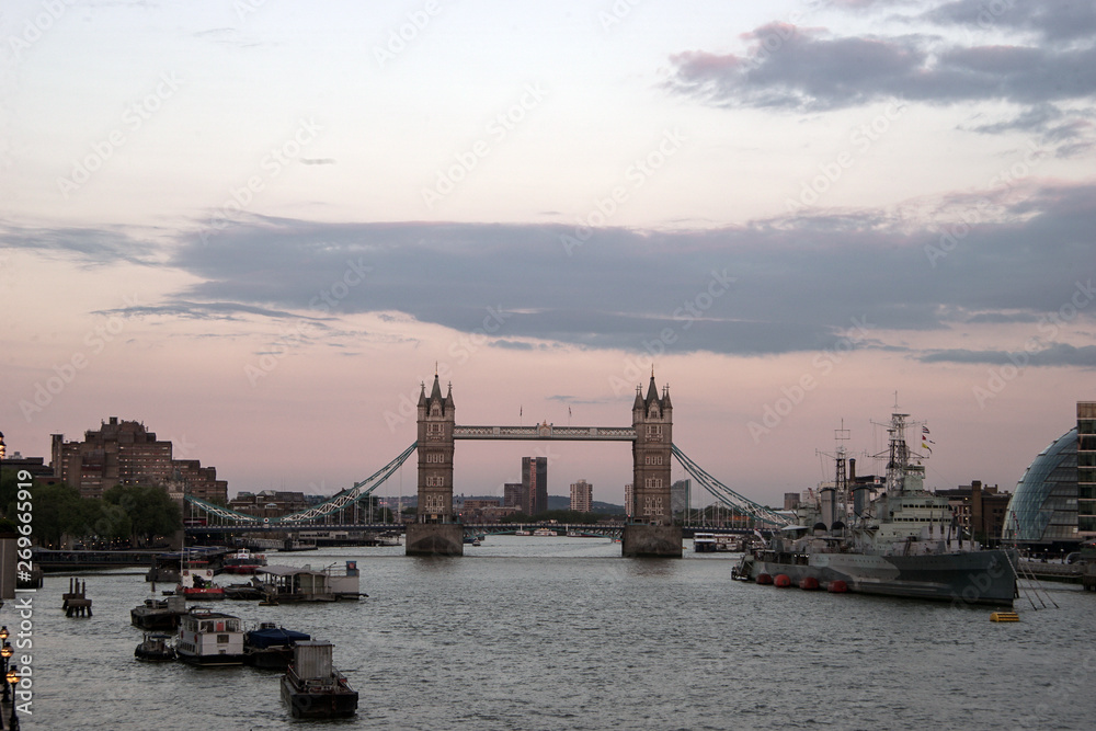 Obraz premium londra di sera