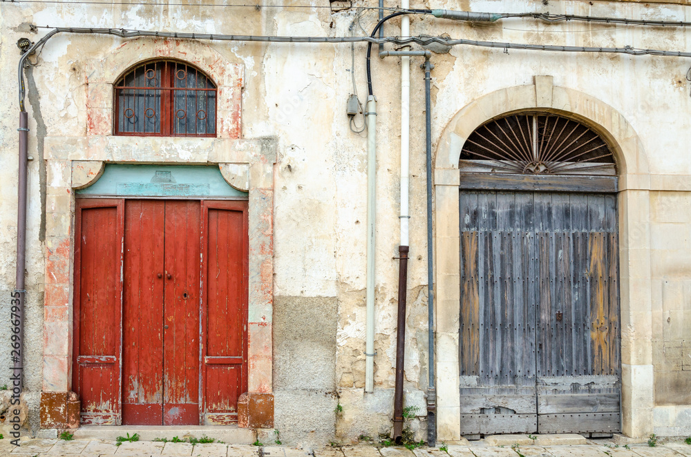 Sicilian Ancient door