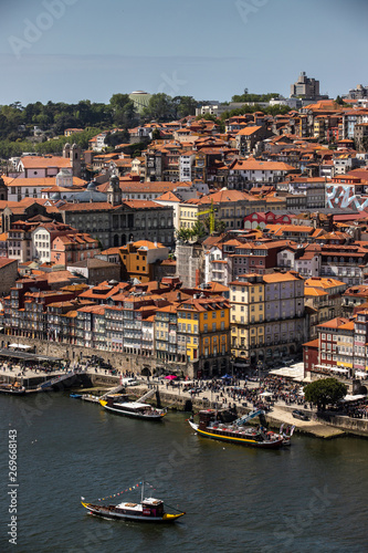 old town Porto at afternoon light