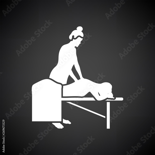 Woman Massage Icon