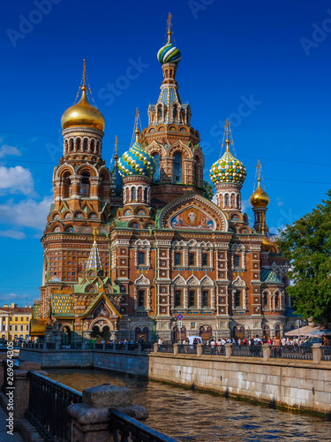 Cathedral of the Savior on Spilled Blood in St. Petersburg, Russia