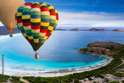 Hot air balloon photo