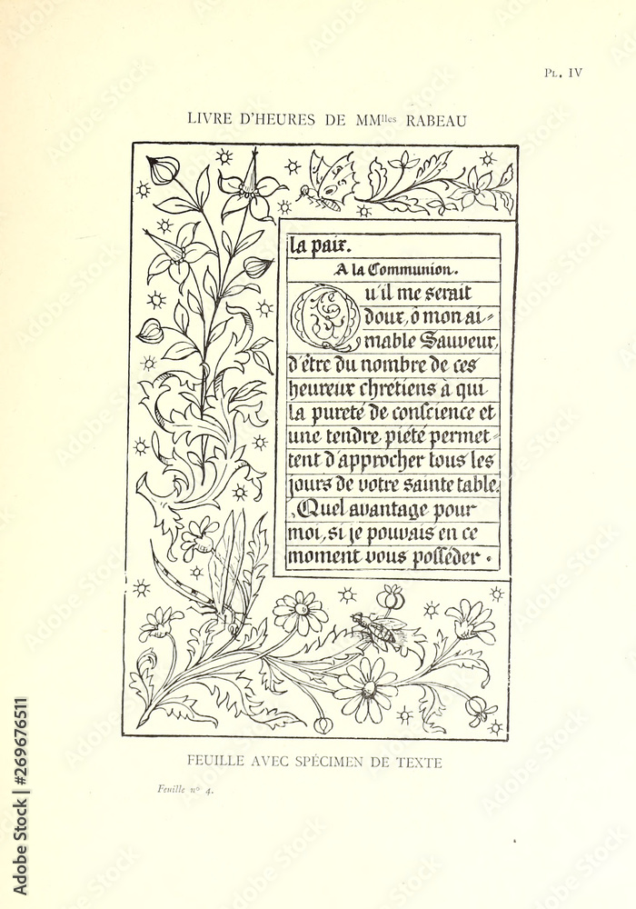 Obraz premium Book and manuscript