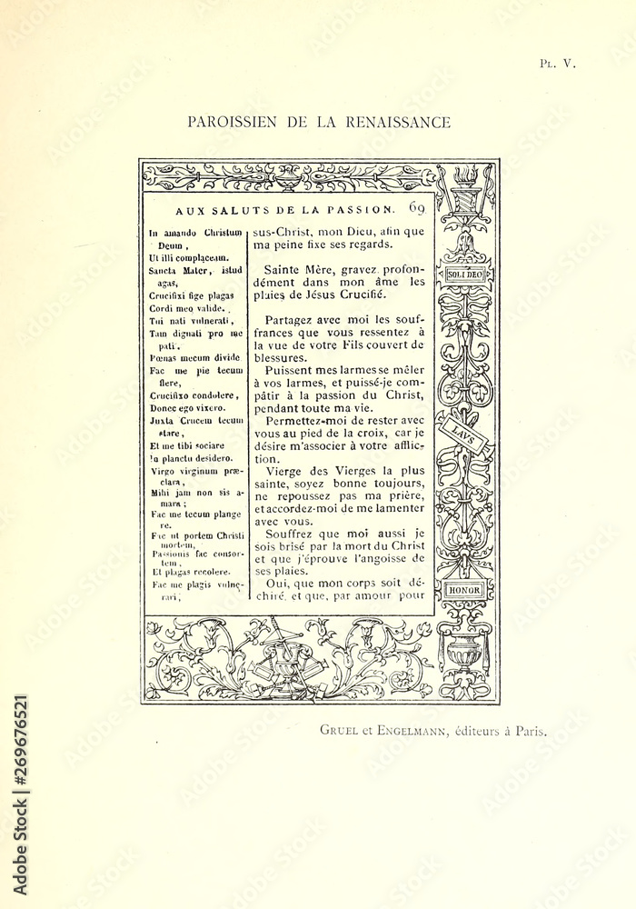 Naklejka premium Book and manuscript