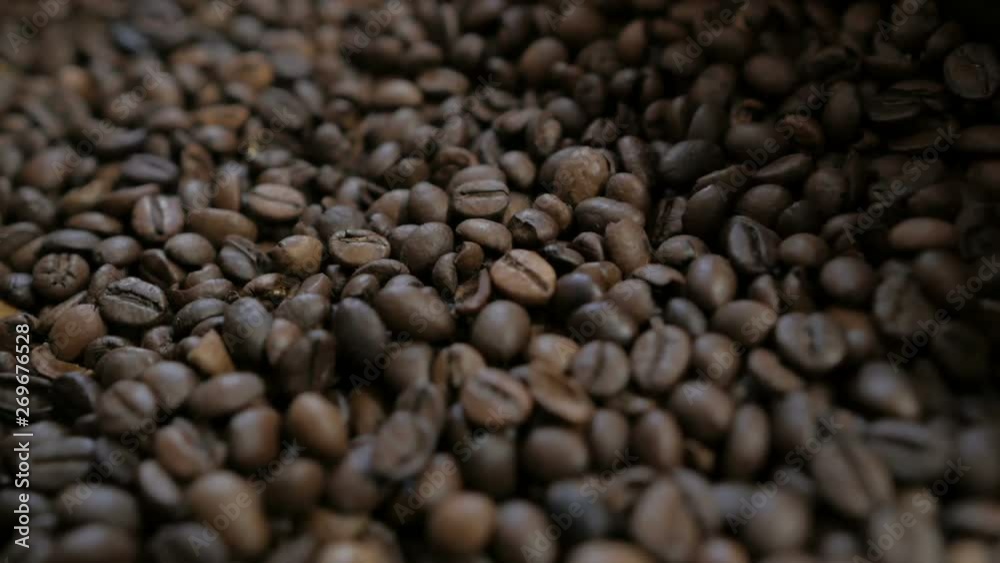 Coffee close up. Coffee beans. Coffee beans. quality of grain roasted coffee Coffee close up. Coffee beans. Coffee beans. quality of grain roasted coffee