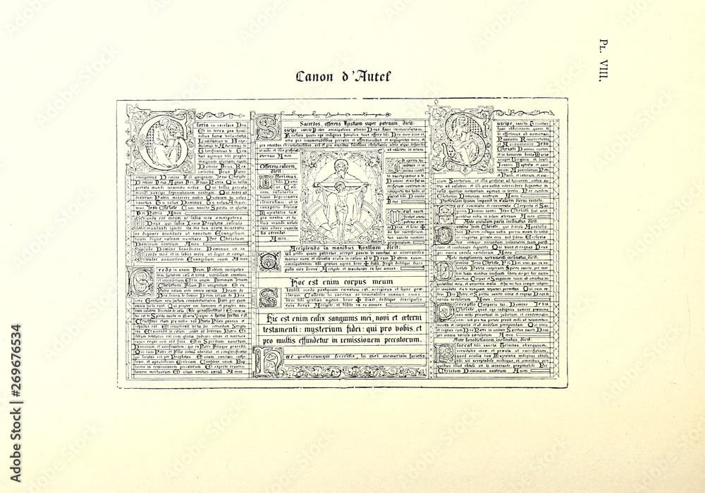 Obraz premium Book and manuscript