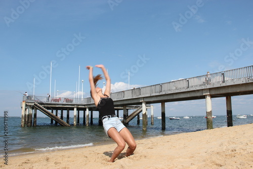 Jetée du Moulleau, Arcachon, Bassin d'Arcachon photo