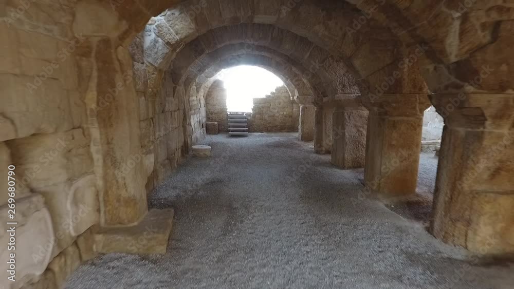 ancient marketplace and ancient city Tripolis ancient marketplace and ancient city Tripolis