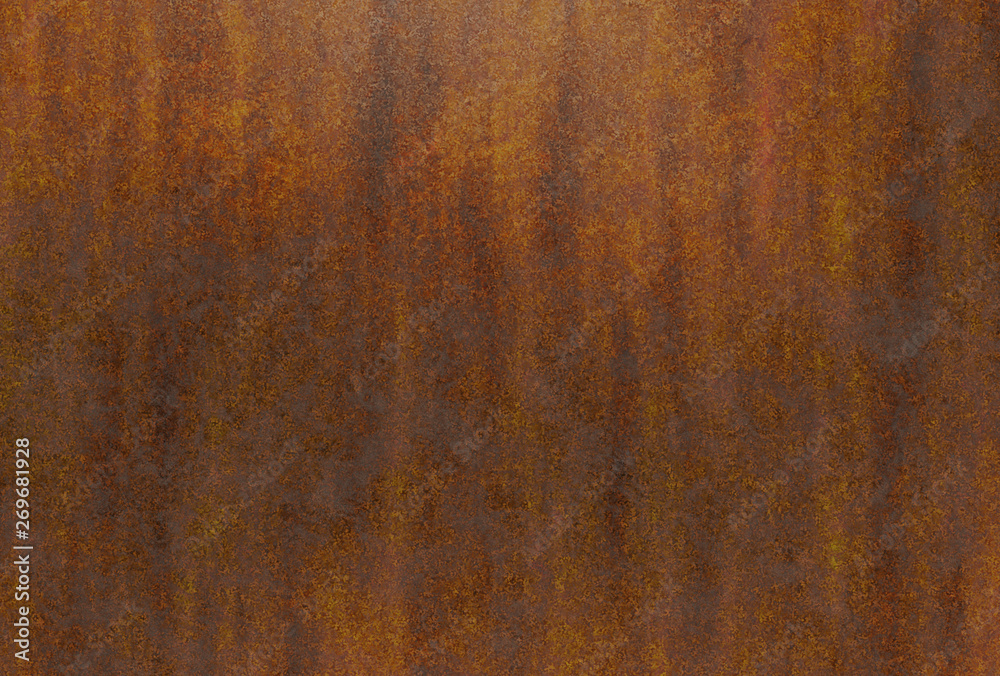 Naklejka premium rusty corroded metal plate