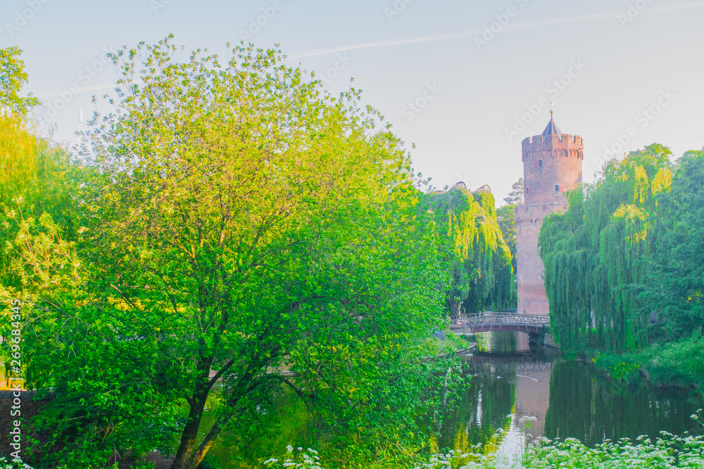 Kruittoren in Kronenburgerpark in Nijmegen