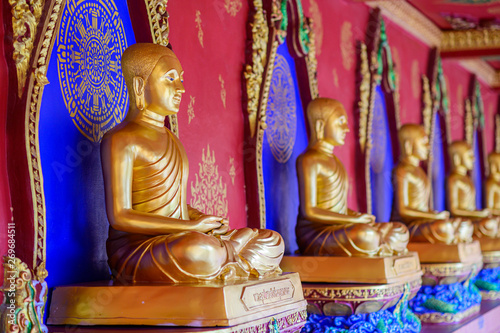 Buddha Wat Mahathat Wachiramongkol Wat Bang Thong In Krabi Province Thailand May 19, 2019