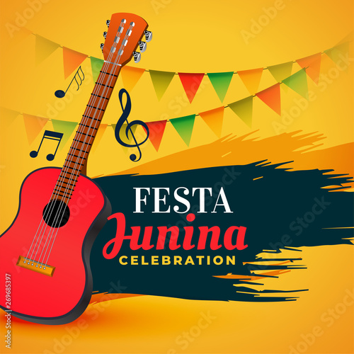 music celebration festa junina background