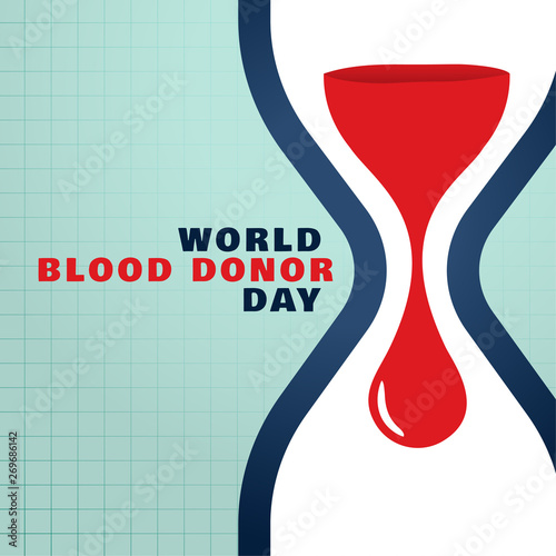 world blood donor day save blood concept background