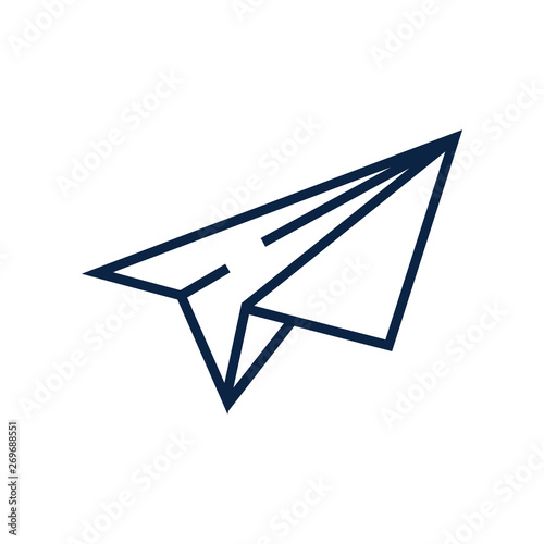 Paper Plain Icon