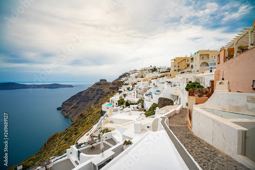 Santorini Island, Greece, one of the most beautiful travel destinations of the world.