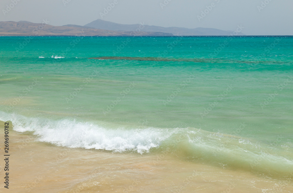 Playa Esmeralda. Península de Jandía. Isla Fuerteventura. Provincia Las Palmas. Islas Canarias. España Playa Esmeralda. Península de Jandía. Isla Fuerteventura. Provincia Las Palmas. Islas Canarias. España