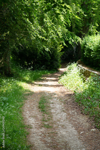 Bridelway and footpath