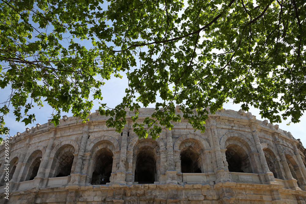 Obraz premium Amphitheater in Nîmes