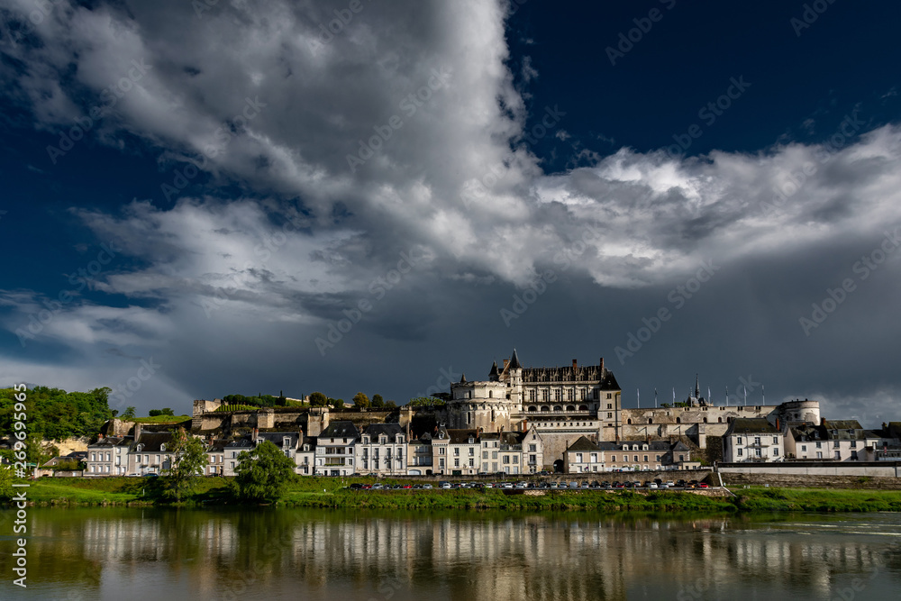 Late stormy afternoon in Amboise