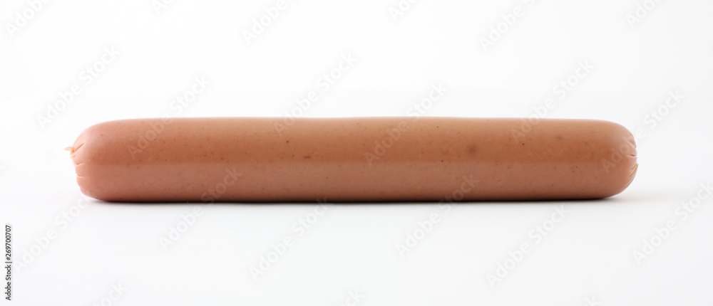 sausage isolated on white background sausage isolated on white background