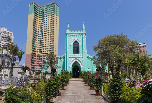 Macau, China - Portuguese colony until 1999, a Unesco World Heritage site, Macau still presents many catholic landmarks