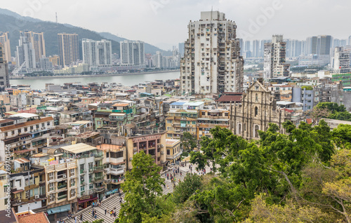 Macau  China - Portuguese colony until 1999  and a Unesco World Heritage site  Macau has many landmarks from the colonial period  like the wonderful St. Paul s ruins