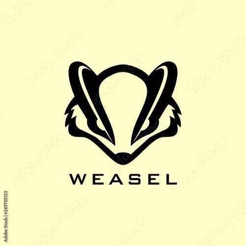 weasel inspiration logo design photo