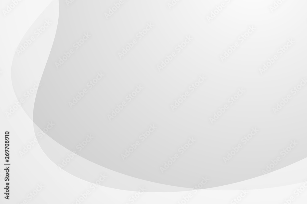 Abstract white gradient curve graphic background, copy space composition. Abstract white gradient curve graphic background, copy space composition.