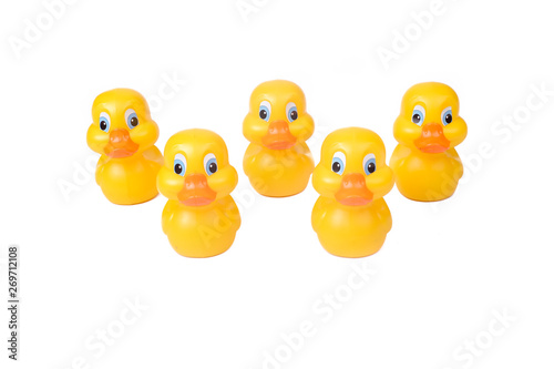 Plastic yellow duck toy © azami