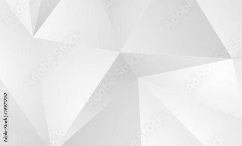 Abstract White and gray color technology modern background design vector Illustration. White cloth background abstract with soft waves.