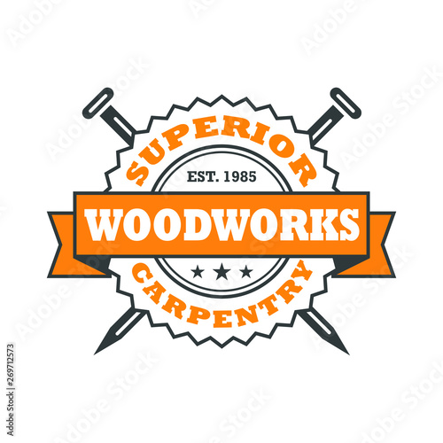 Wood work logo