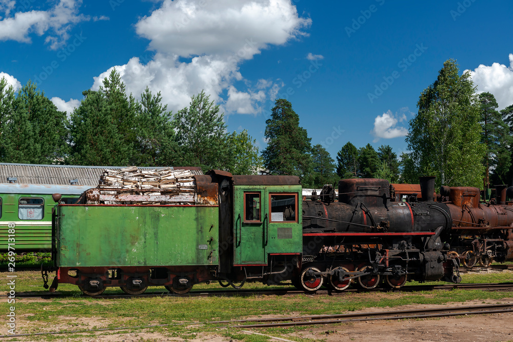 Naklejka premium Opuszczony