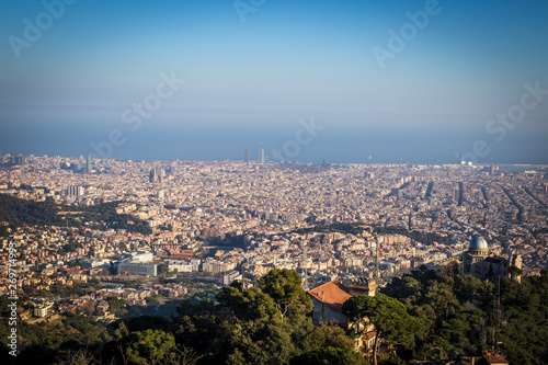 Panorama von Barcelona - Spanien photo