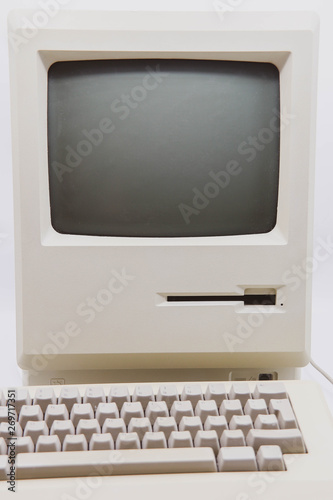 Vintage Personal computer from 1984 photo