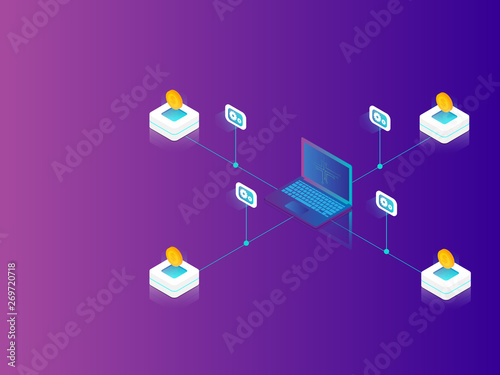 online working concept