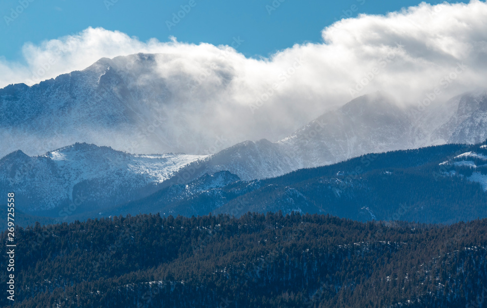 Storm Clouds on Pikes Peak