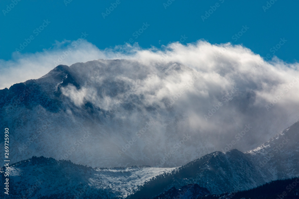Storm Clouds on Pikes Peak