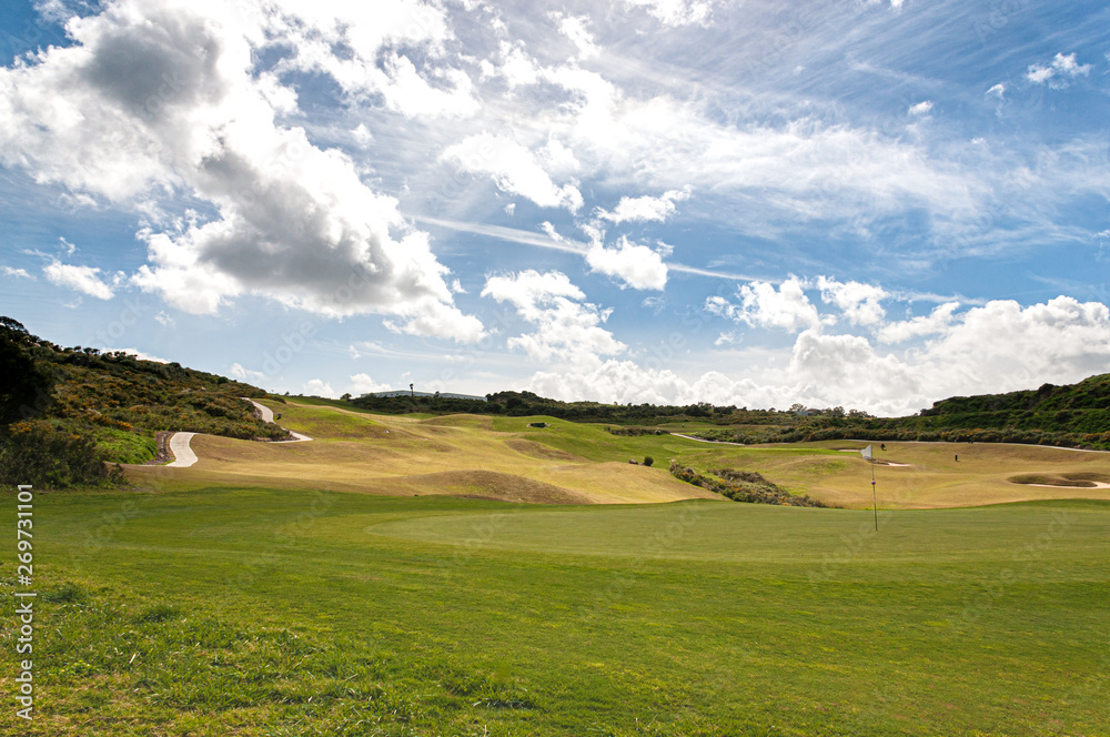 Obraz premium La Alcaidesa Golf and Links in the South of Spain