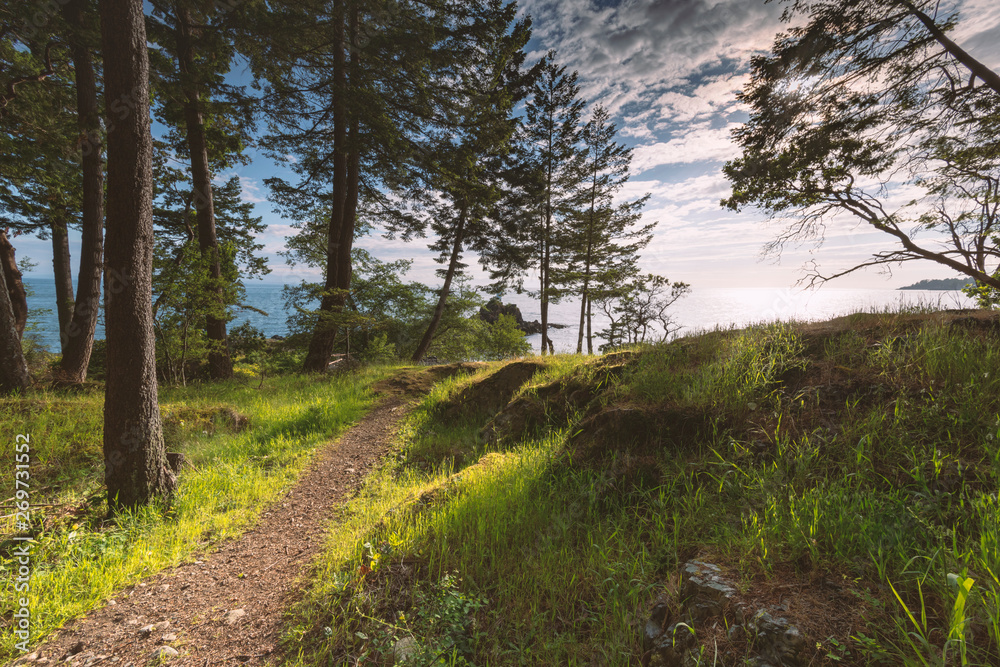 Fototapeta premium Fine art photography landscapes and seascapes of Bowen Island in the Pacific North West of Canada close to Vancouver British Columbia. Art for your office and home needs.