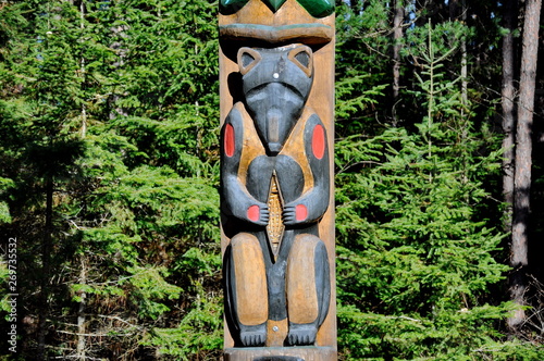 Totem Pole at the East Gate, Algonquin Park