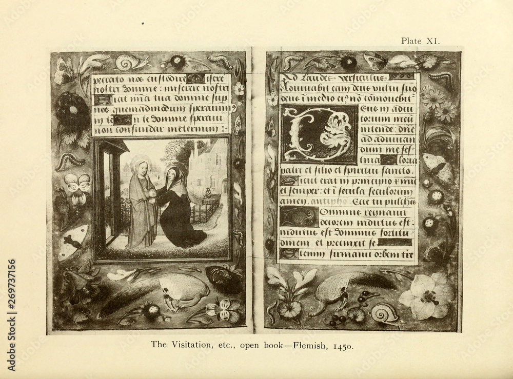 Fototapeta premium Christian illustration. Old image