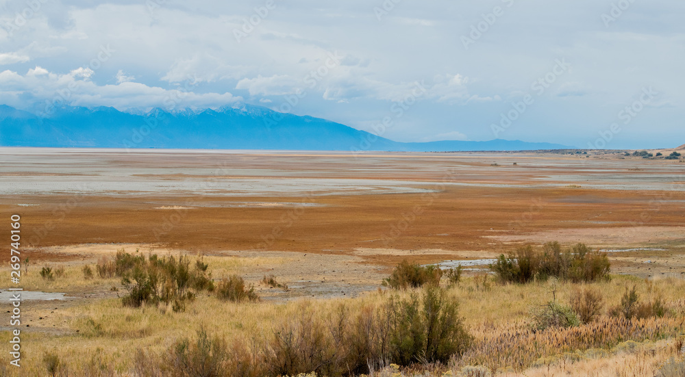 Antelope Island State Park, Utah, October 6, 2018, Great Salt Lake Antelope Island State Park, Utah, October 6, 2018, Great Salt Lake