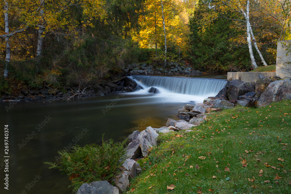 Fototapeta premium The Dam of Hatchery Falls