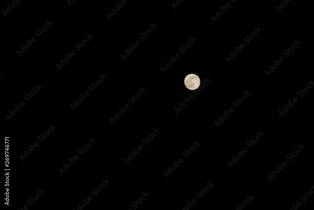 Bright moon on the sky Bright moon on the sky