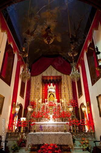 Santuario Virgen de las Nieves. Ciudad Santa Cruz de la Palma. Isla La Palma. Provincia Santa Cruz. Islas Canarias. España