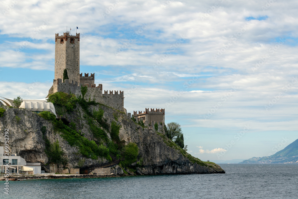 Romantic castle in Italy, Malcesine