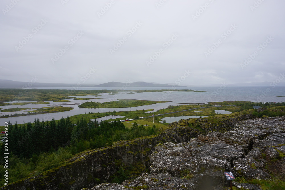 Beautiful Iceland with breathtaking nature in summer