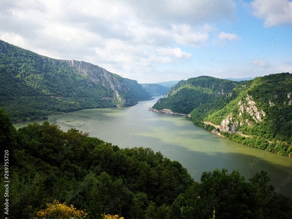 Danube canyon - Cazanele Dunarii